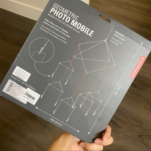 Geometric Photo Mobile (Perfect for Gifts) - Picture 2 of 3